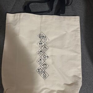 Haikyuu! Canvas Tote Bag with Graphic Design